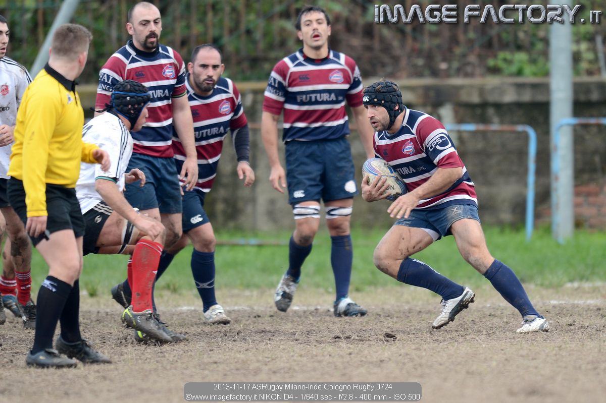 2013-11-17 ASRugby Milano-Iride Cologno Rugby 0724
